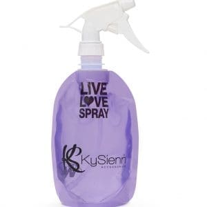 KySienn Purple Flat Water Bottle
